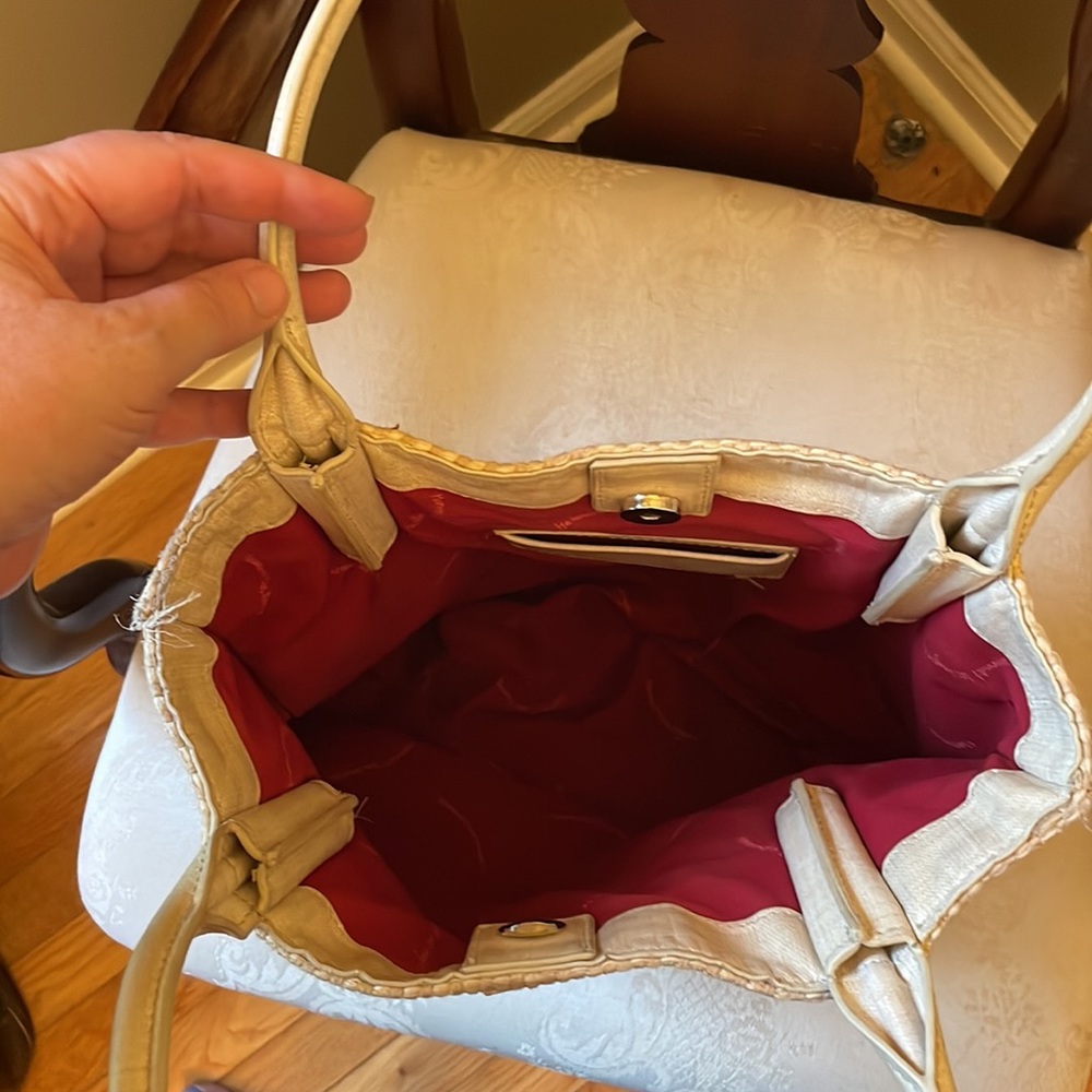 Hammitt Oliver Medium Ricotta Raffia Tote - Picture 10 of 17